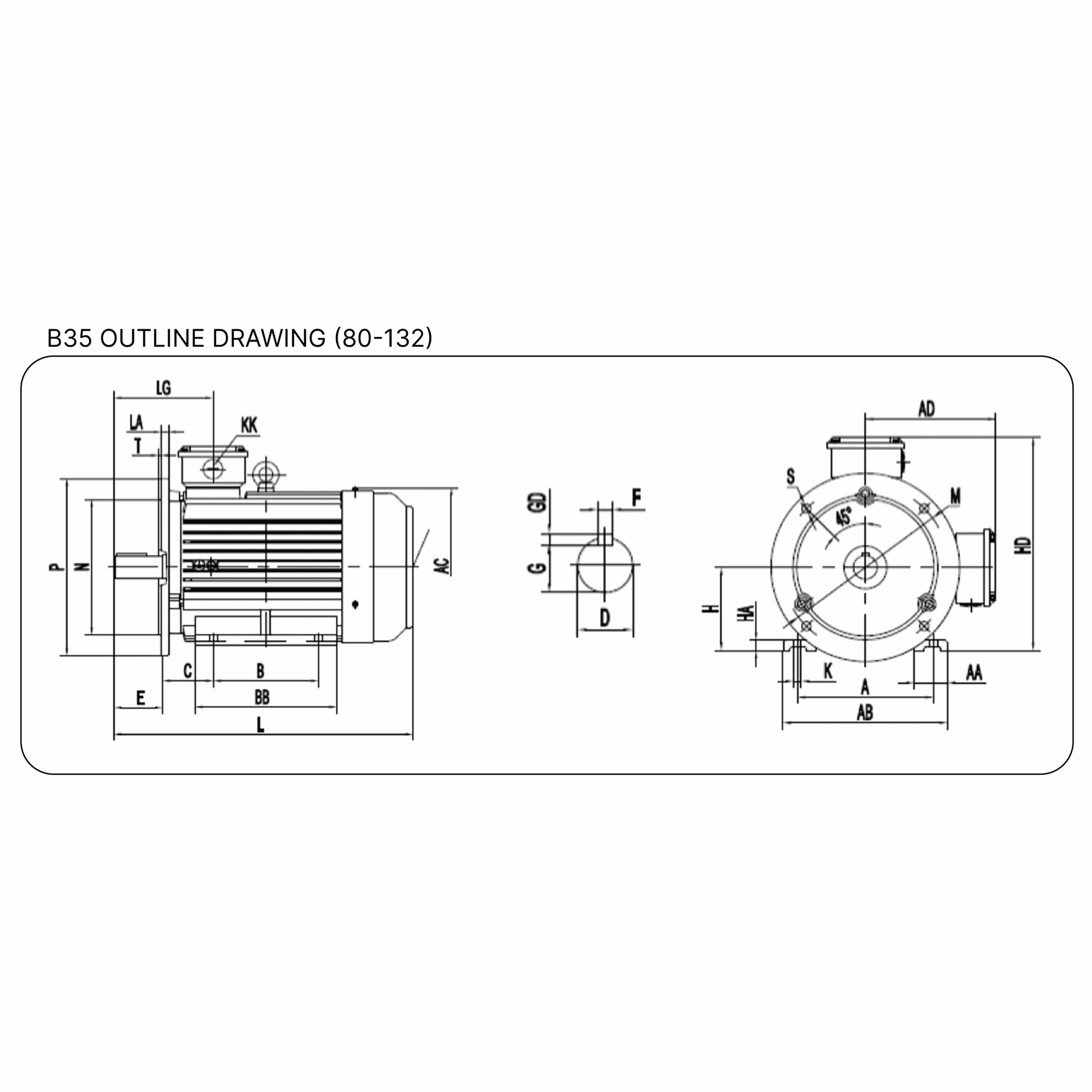 Electrical Motor - B35 - Image 3